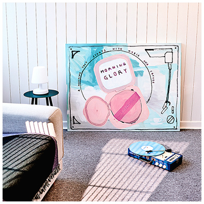  Neo Cushion's Illustration Exhibition Site
